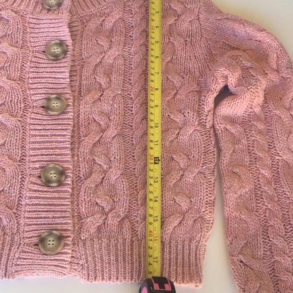 Reformation Annie cable knit cardigan sweater - Picture 9 of 16